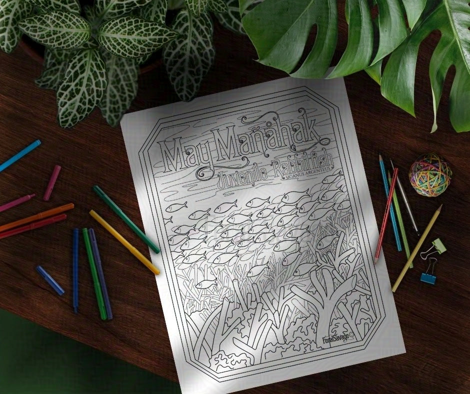 May Manahak Coloring Page